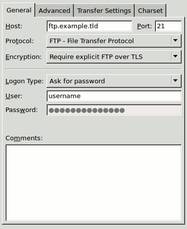 Filezilla connection manager ftps settings.png